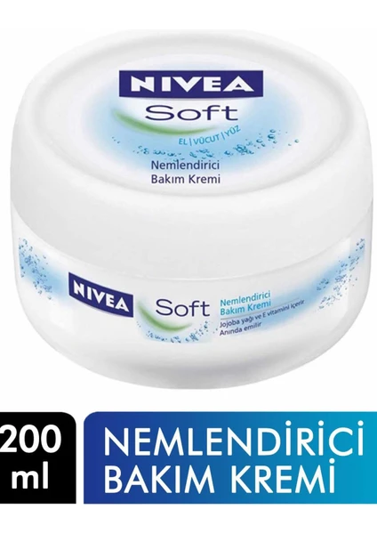 Soft Krem 200 ml Nemlendirici Bakım 4005808890507  Yüz Kremi