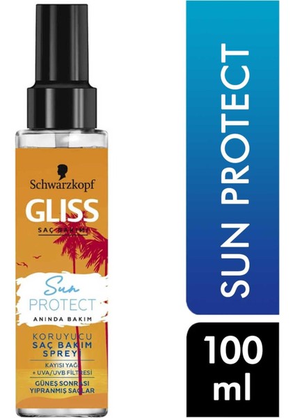 Güneşten Koruyucu Saç Sprey 100 ml Sun Protect 3838824367057 Saç Kremi