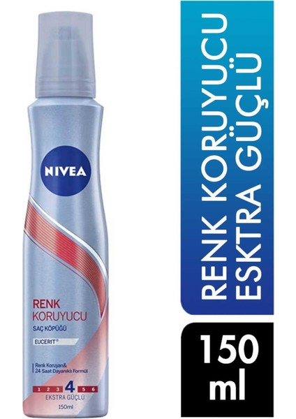 Renk Koruyucu Saç Köpüğü 150 ml Esktra Güçlü 4 4005900446114  Saç Kremi