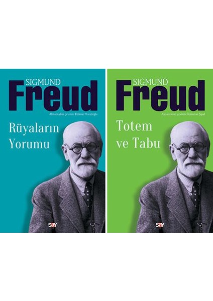 Sigmund Freud 2 Kitap Set - Rüyaların Yorumu - Totem ve Tabu