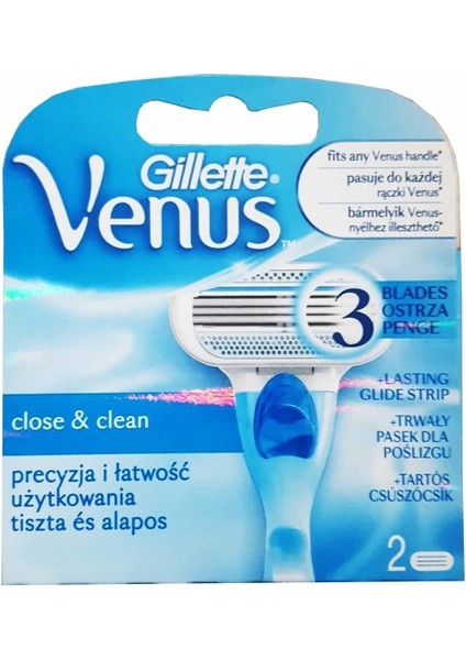 Classic Kadın Yedek Tıraş Bıçağı 2'li 3014260264505 Tıraş Bıçağı
