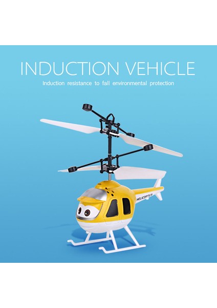 Elektrikli Indüksiyon Çocuk Oyuncağı Uçak Oyuncak Sarı Helikopter (Yurt Dışından) fiyatları