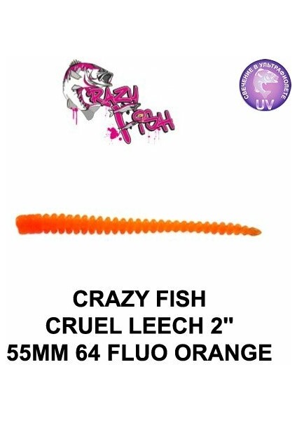 Crazy Fısh Cruel Leech 55 mm Sahte Silikon 04 fiyatları