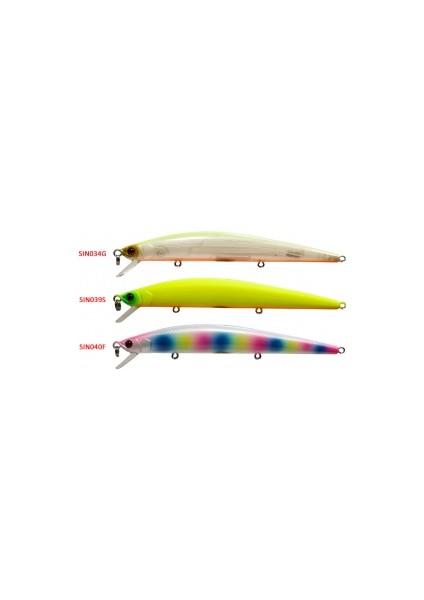 Strike Pro EG-145 F Slingshot Minnow 105 Serisi Suni Yem 005