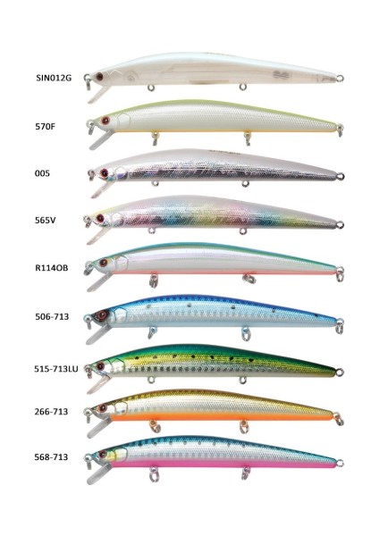 Strike Pro EG-145 F Slingshot Minnow 105 Serisi Suni Yem 005