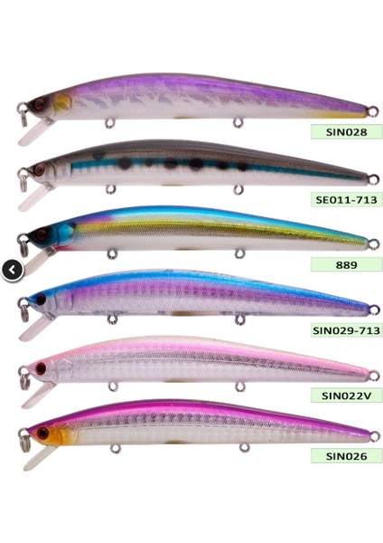 Strike Pro EG-145 F Slingshot Minnow 105 Serisi Suni Yem 005