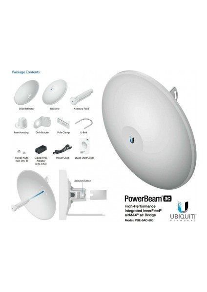 PBE-5AC-500 5GHz Powerbeam Outdoor Access Point fiyatları
