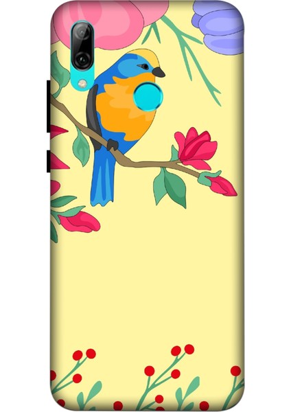 Huawei P Smart 2019 Kılıf Baskılı Desenli Silikon - 8517