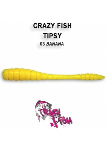 Crazy Fısh Tıpsy / 50 mm Sahte Silikon 49