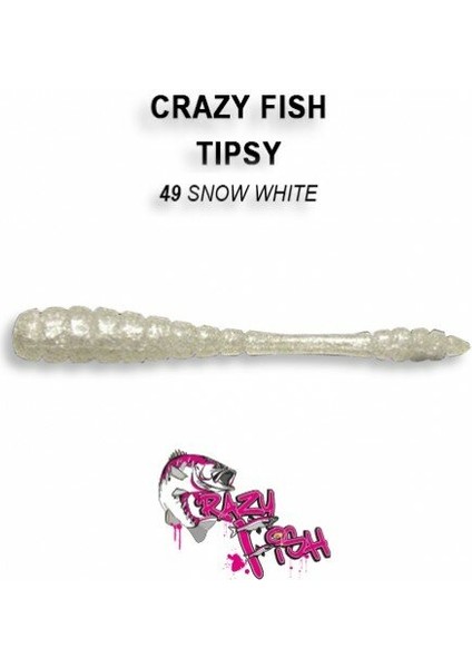 Crazy Fısh Tıpsy / 50 mm Sahte Silikon 18 modelleri