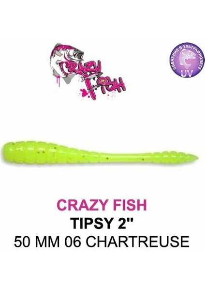 Crazy Fısh Tıpsy / 50 mm Sahte Silikon 89