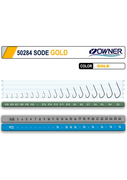 50284 Sode Gold Iğne 26