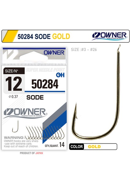 50284 Sode Gold Iğne 26