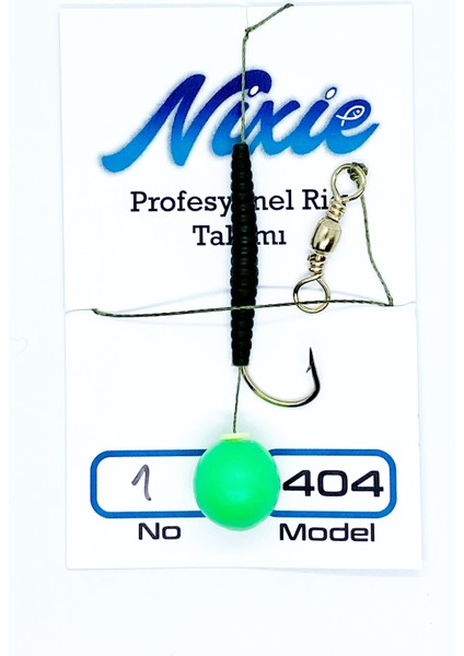 Nixie Profesyonel Sazan Rig Takımı Açık Yeşil-3lü Mısır-1-0