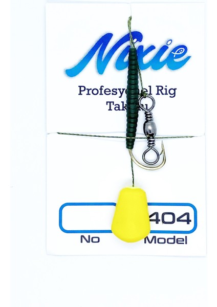 Nixie Profesyonel Sazan Rig Takımı Açık Yeşil-3lü Mısır-1-0