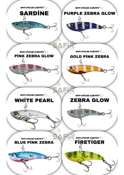 3D Vıb Blade 3,5 cm 4gr Suni Yem White Pearl