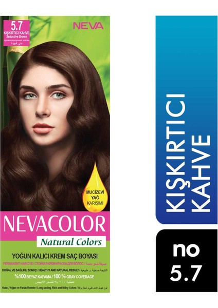 Natural Colors Saç Boyası Kışkırtıcı Kahve 5.7 Saç Boyası