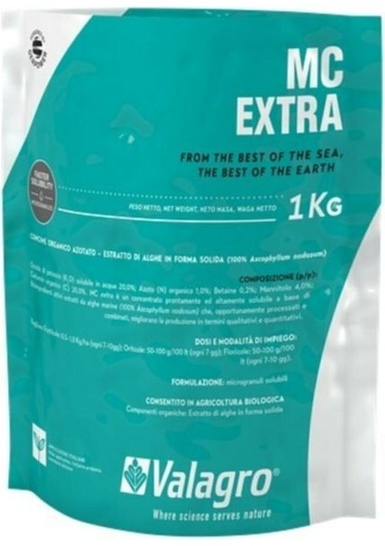Mc Extra Organik Kaynaklı Katı Deniz Yosunu 300 gr