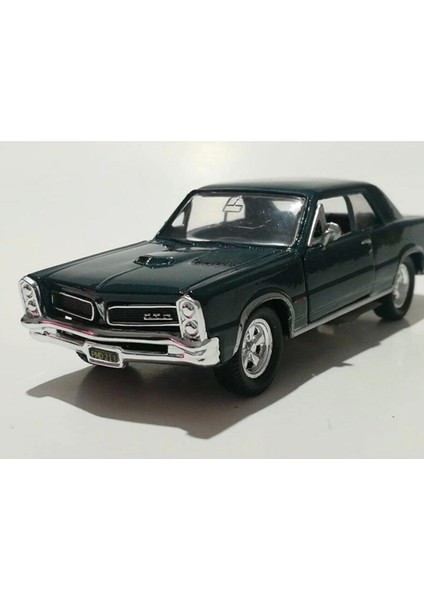 Pontiac Gto 1/36 Ölçek Çek Bırak Metal Model Oyuncak Araba Yeşil