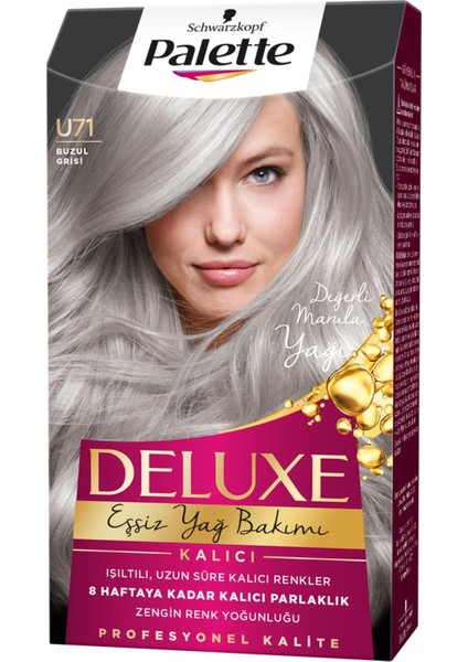 Deluxe Dp2 Live U71 Frosty Silver 115 ml Saç Boyası