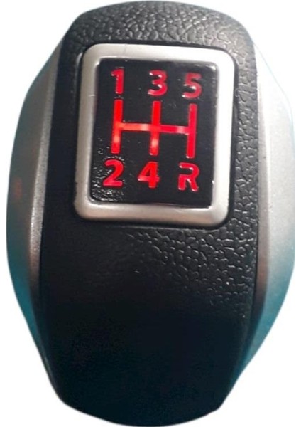 Citroen C2 C3 C4 C5 Berlingo C-Elyse Gri Kırmızı LED Spor Topuz