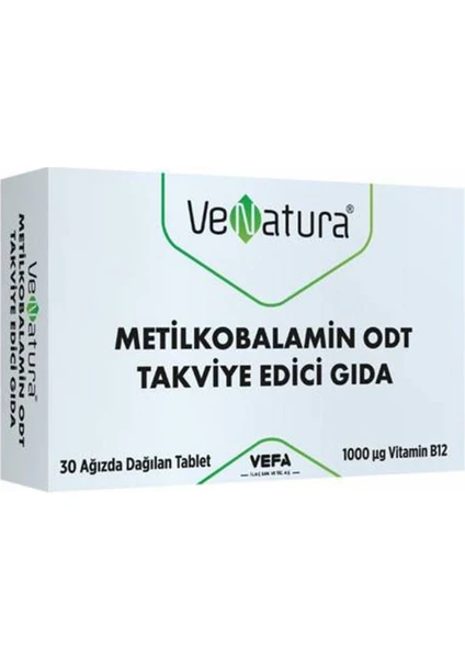 Metilkobalamin 1000 Mcg 30 Tablet