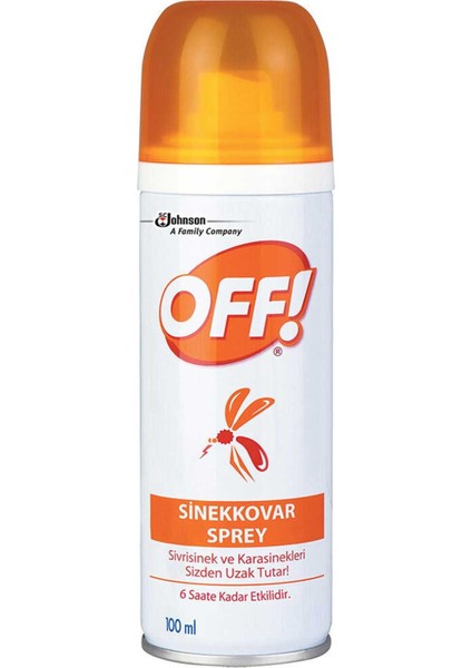 Marka: Off! Sinekkovar Sprey 100 ml 8690784110518