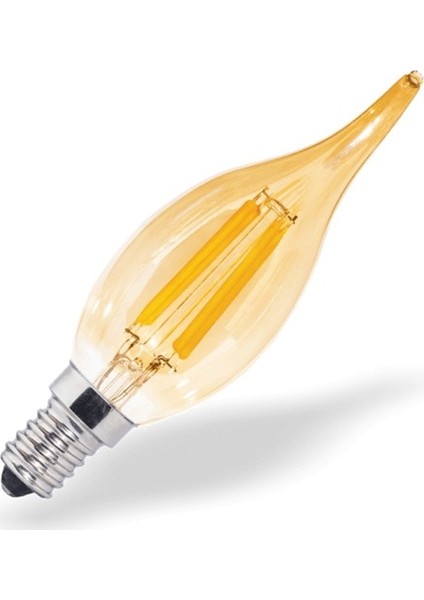 Opto 4W Kıvrık LED Mum Ampul