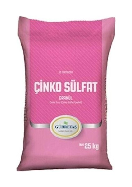 Çinko Sülfat (25 Kg) gr