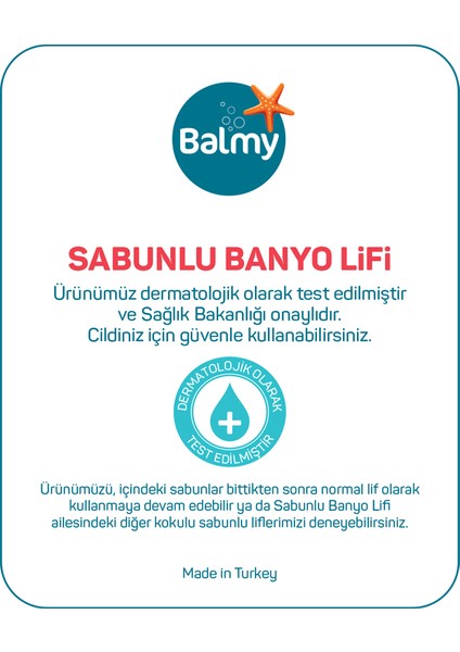 Ponpon Lif Seti + Saplı Lif x 3 + Sabunlu Lif x 3