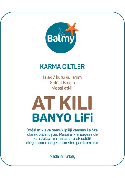 At Kılı Banyo Lifi