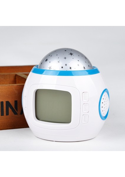 Müzikli Takvimli Çalar Saat Beyaz (Yurt Dışından) fırsatları