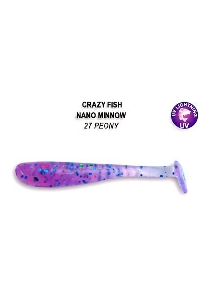 Crazy Fısh Nano Mınnow 1,6 / 40 mm Sahte Silikon 6