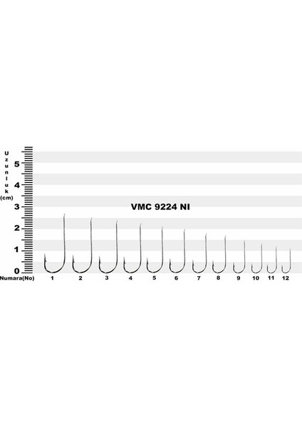 Vmc 9224PS (1523) Perma Steel Sinek Iğnesi (100 Adet) 2 No.