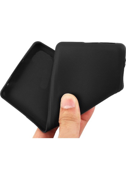 Infinix Zero 8 Matte Serisi Silikon Tpu Kılıf - Siyah