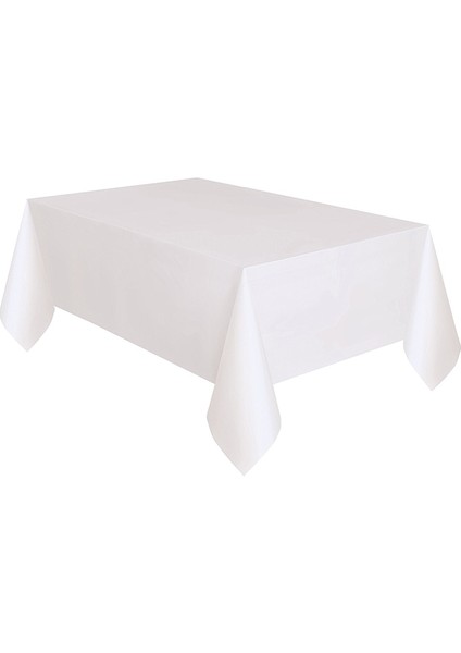 Masa Örtüsü Kikajoy (135*270) cm 30MIKRON- Beyaz-
