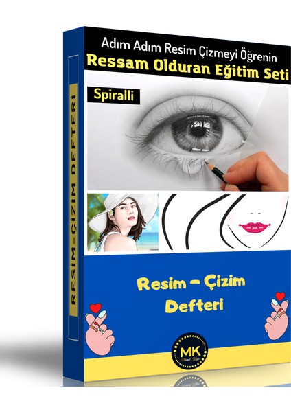 Enine Boyuna Eğitim Ressam Olduran Eğitim Seti (2 Kitap ve Çizim Defteri) fırsatları