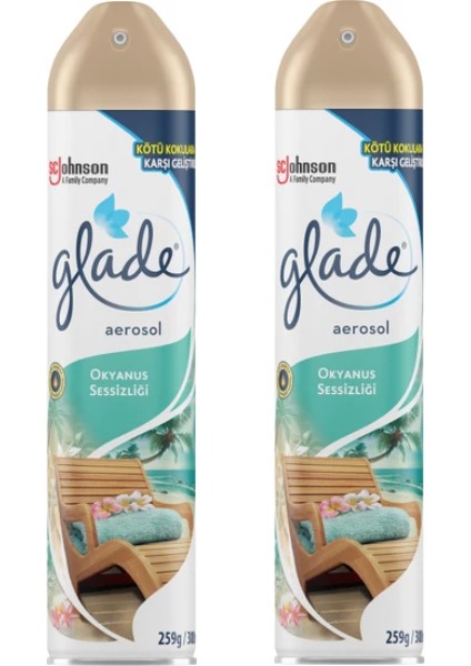 Aerosol Oda Kokusu Okyanus Sessizliği 300 ml x 2 Adet