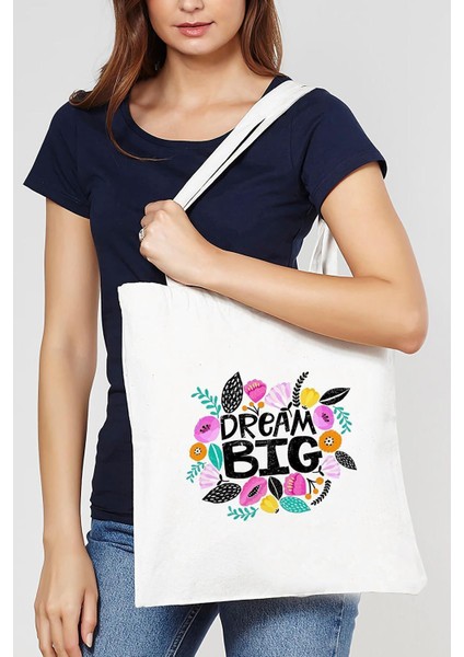 Beyaz Dream Big Ham Bez Çanta 0773