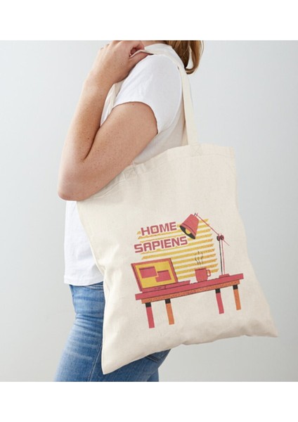 home Sapiens Tasarımlı Ham Bez Omuz