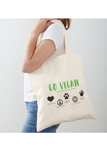 vegan Tasarımlı Ham Bez Omuz Çantası