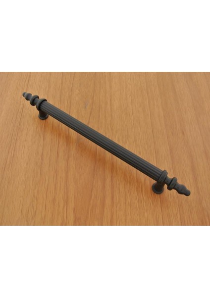 Elmas Kulp Mat Siyah 224 mm 5 Adet