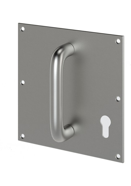 901S Saten Hareketli Yale Kapı Kolu 18X18 cm