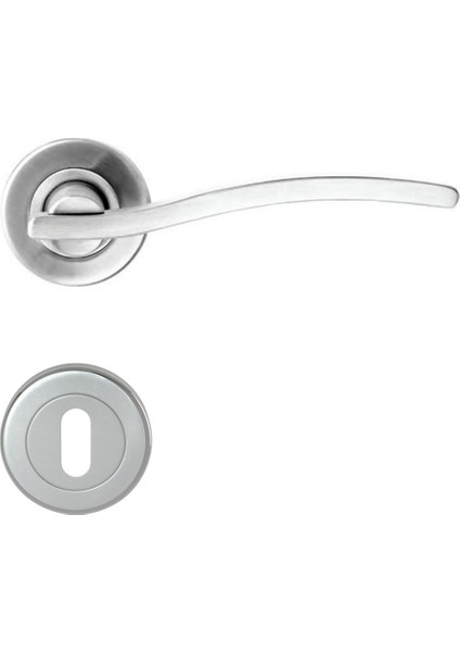 701 Saten Rozetlı Kapı Kolu Saten Rozetli Oda (Tk)