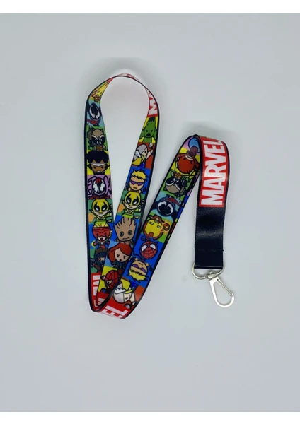 Sağlıkçı Shopping Marvel Temalı Boyun Ipi