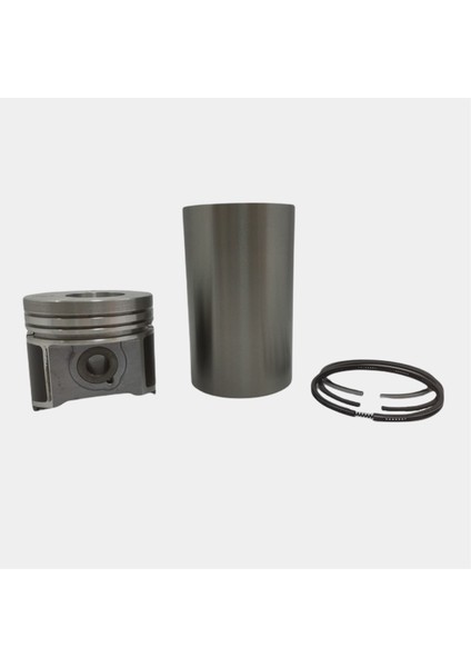 Kit (Piston (Alfinli) + Segman Seti + Motor Gömleği - Semi Finiş - Çap: 87.00 mm): Kubota / V2403