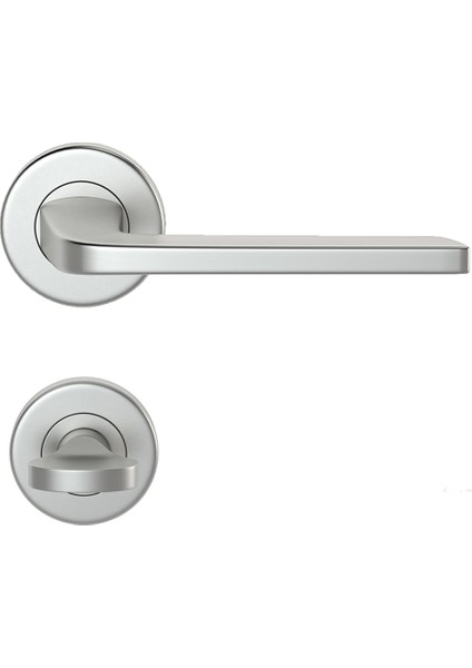 1031 Saten Rozetlı Kapı Kolu Saten Rozetli Wc (Tk)