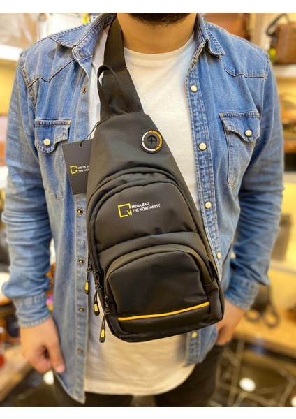 Mega Polo Çok Fonksiyonlu Erkek Vucüt Çantası