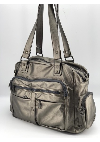 Mega Yıkamalı Deri Kadın Omuz Çantası fiyatları