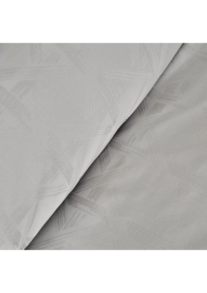 White Colletion Santino Gri %100 Pamuk Çift Kişilik Nevresim Takımı fırsatları
